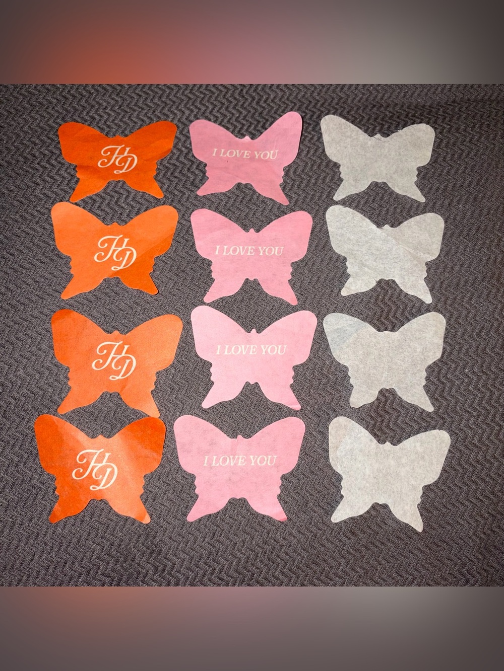 Hilary Duff The Lucky Me Tour Butterfly Confetti